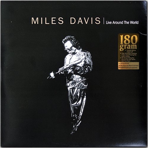 MILES DAVIS «Live Around The World» (1996) (DE 2 × LP 2011 Warner Bros. Records • 9362-46032-1)