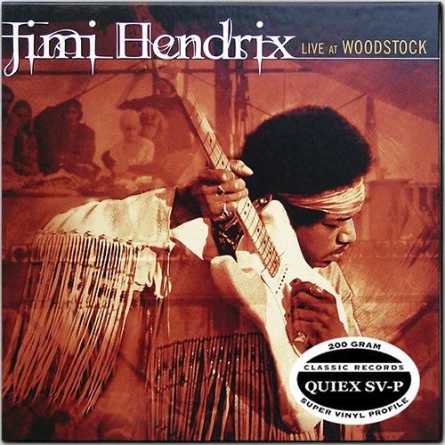 JIMI HENDRIX «Live At Woodstock» (1969) (US 3 × LP 2004 Classic Records, Inc. • RTH 2014)