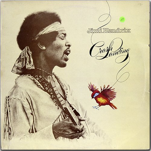 JIMI HENDRIX «Crash Landing» (UK LP 1975 Polydor ⁄ Phonodisc Ltd. • 2310 398)