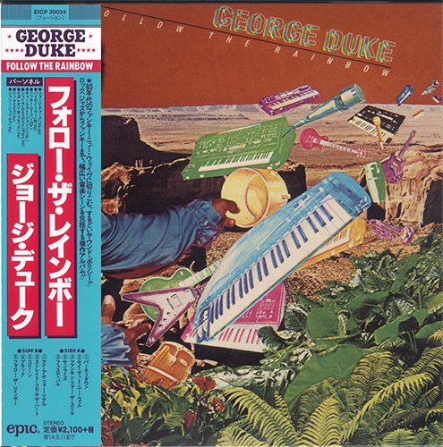 GEORGE DUKE «Follow The Rainbow» (1979) (JP 2014 Epic ⁄ Sony Music Int’l. • EICP 30034)