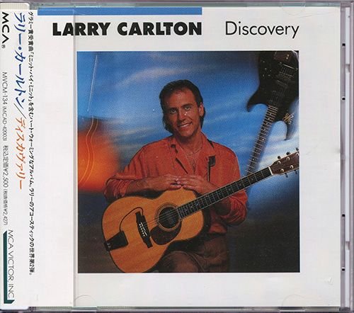 LARRY CARLTON «Discovery» (1987) (JP 1992 MCA Victor, Inc. • MVCM 134)