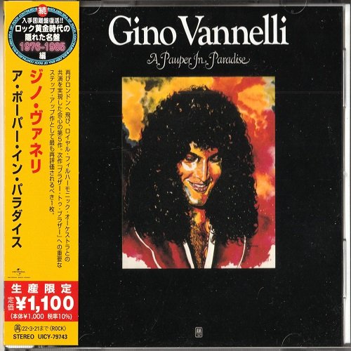 Gino Vannelli - A Pauper In Paradise (1977) [Japan Reissue 2001]