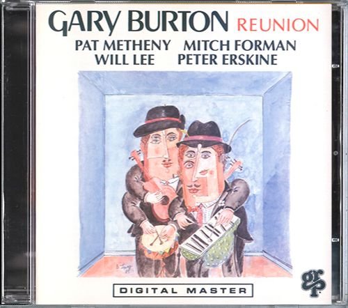 GARY BURTON «Reunion» (DE 1990 GRP Records, Inc. • GRD 9598)