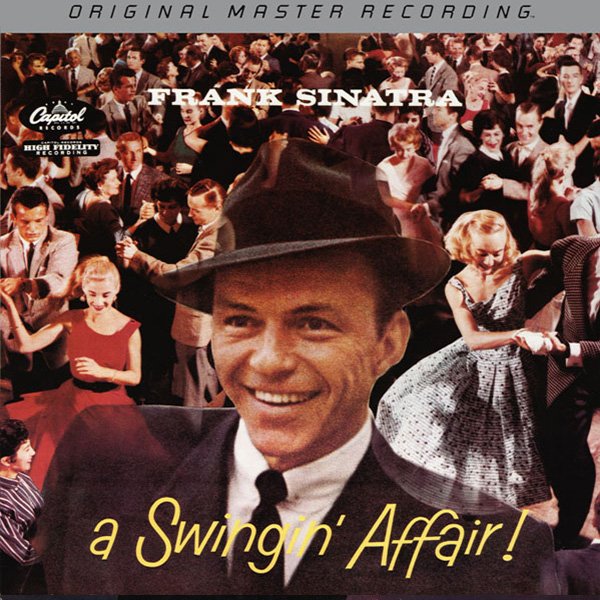 Frank Sinatra - 16LP Box Set Mobile Fidelity 'Sinatra Silver Box': LP5 1957 A Swingin' Affair! / VinylRip 24/96