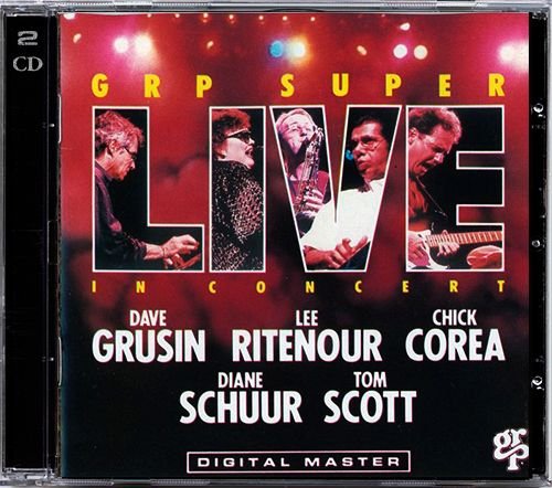 GRP «Super Live In Concert» (US 2 × CD 1988 GRP Records, Inc. • GRD-2-1650)