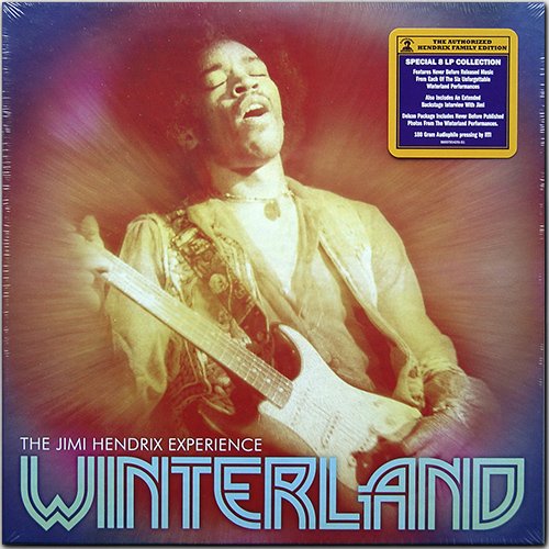 THE JIMI HENDRIX EXPERIENCE «Winterland» (1968) (US 8 × LP 2011 Legacy ⁄ Sony Music • 88697 93425 1)
