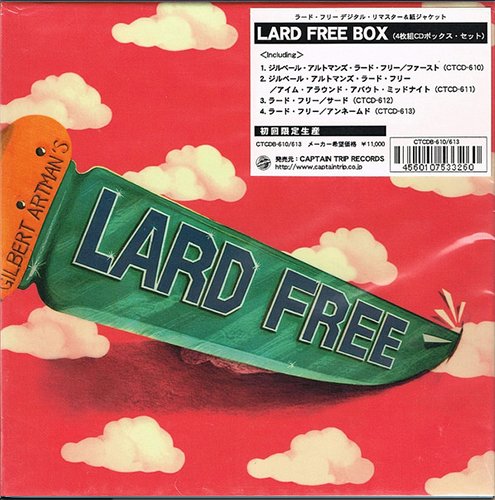 LARD FREE «Lard Free Box» (4 × CD) (JP 2008 Captain Trip Records • CTCDB-610〜3)