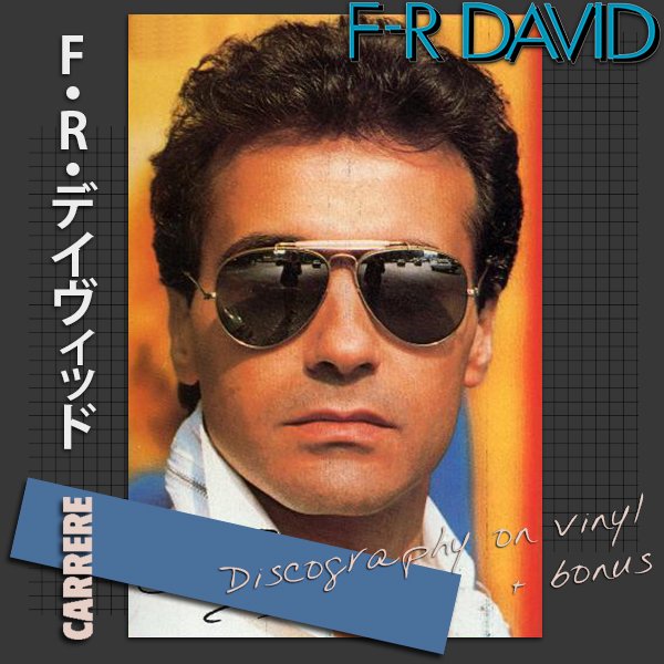 F.R. DAVID «Discography on vinyl» + bonus (5 × LP + 2 × CD • 1st Press • 1978-2003)
