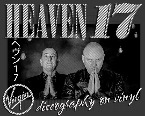 HEAVEN 17 «Discography on vinyl» (5 × LP • Virgin Records Ltd. • 1981-1988)