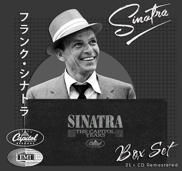 FRANK SINATRA «The Capitol Years» (21 × CD) (NL 1998 Capitol Records, Inc. • 4 96985 2)