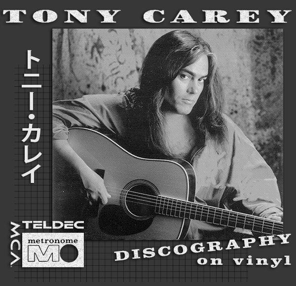 TONY CAREY + PLANET P PROJECT «Discography on vinyl» (10 × LP + bonus CD • 1St Press • 1982-1992)