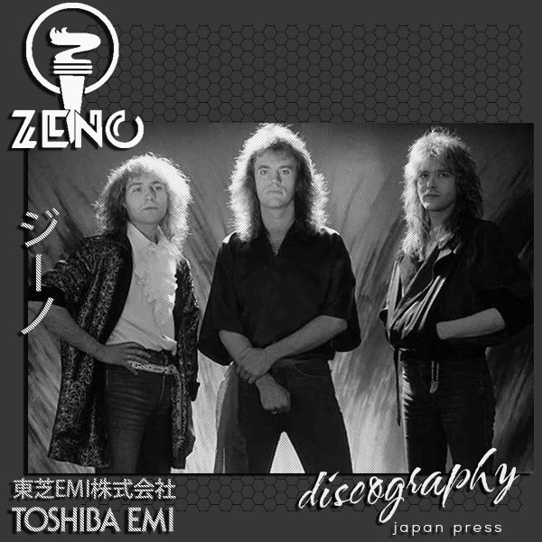 ZENO «Discography» (6 × CD • Toshiba-EMI Ltd. • 1986-2006)