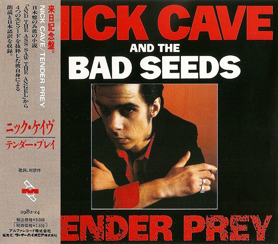NICK CAVE & THE BAD SEEDS 1988. «Tender Prey» (JP 1989 Alfa Records, Inc. · 29B2-24)