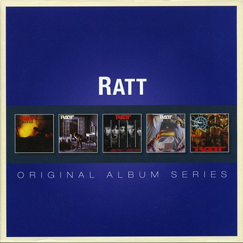 RATT «Original Album Series» Box Set (EU 5 × CD 2013 Warner Music Group · 8122-79680-3)