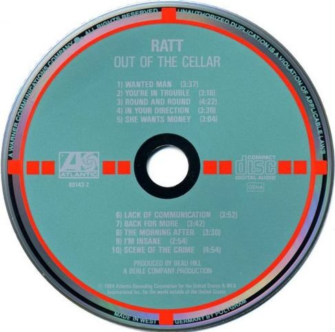 Ratt - Out Of The Cellar [Japan Press 1985] (1984)