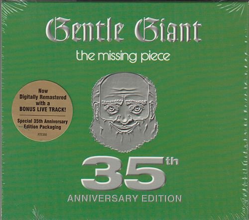 GENTLE GIANT 1977. «The Missing Piece» (US 2005 DRT Entertainment · DRT RTE 00356)