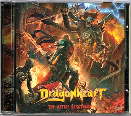 DRAGONHEART «The Battle Sanctuary» (CY 2015 Pitch Black Records, Cyprus · PBR 038)