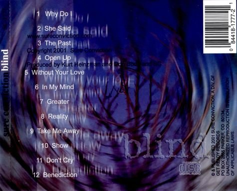 Sure Conviction - Blind (2001)