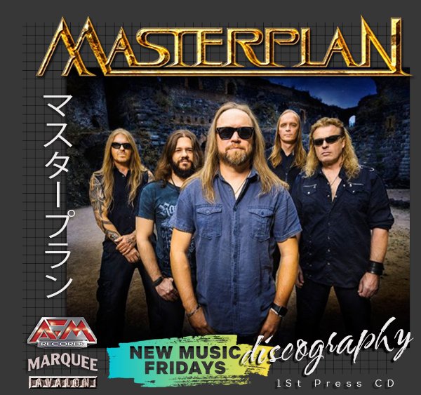 MASTERPLAN «Discography» (8 × CD AFM / Avalon • 2003-2017)