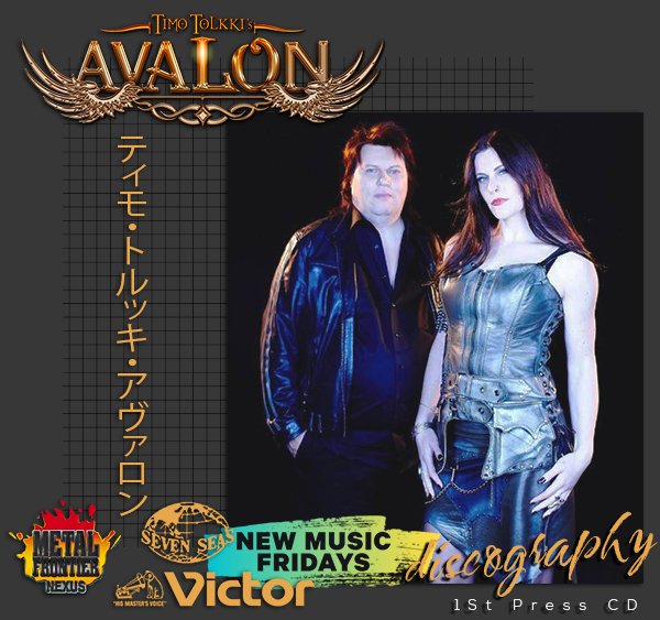 TIMO TOLKKI’S AVALON «Discography» (14 × CD Victor / Nexus / WEB • 1994-2022)