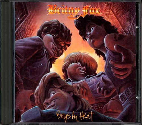 BRITNY FOX «Boys In Heat» (AT 1989 Columbia Records · CBS 465954 2)