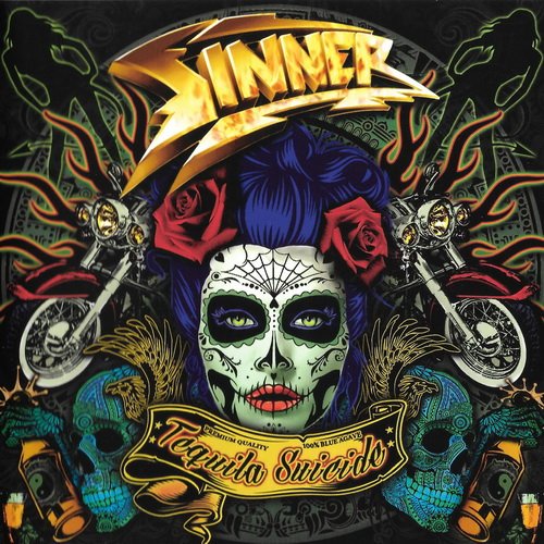 SINNER «Tequila Suicide» (DE 2017 AFM Records GmbH · AFM 606-9)