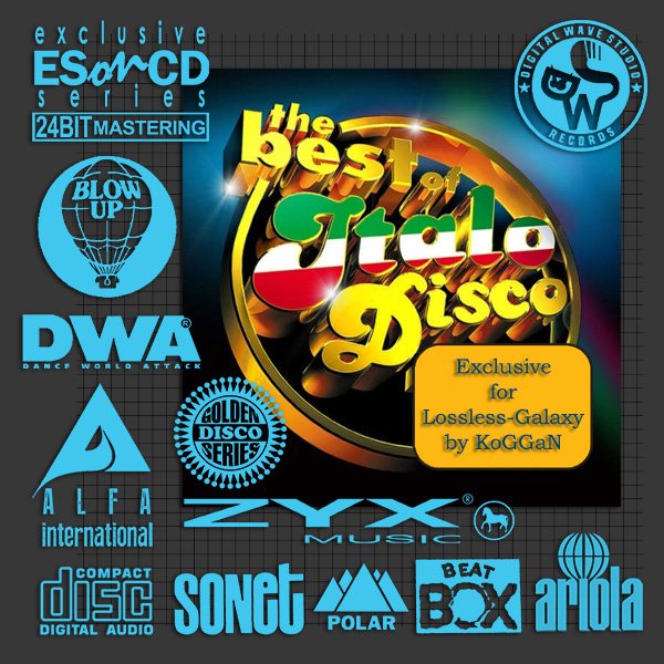ITALO-DISCO «MEGA Collection 'Golden Disco Series'» (177 × CD • ESonCD/DWS/ZYX • Issue 2003-2025)