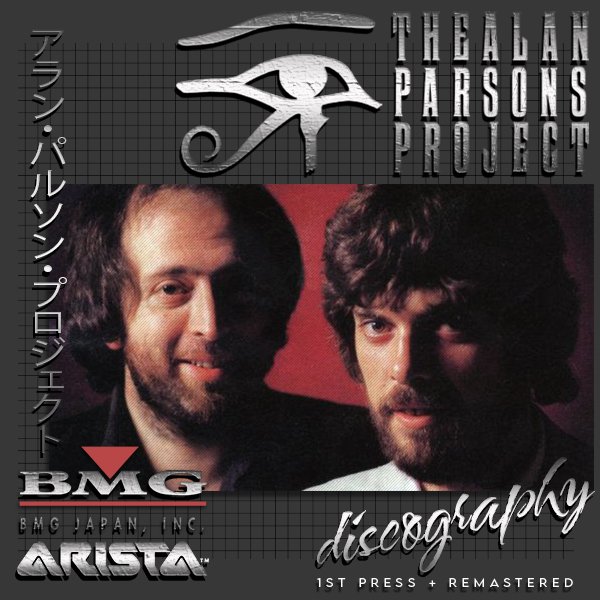 ALAN PARSONS «Discography» + solo (35 × CD · Japan 1St Press + Remasters · 1976-2022)