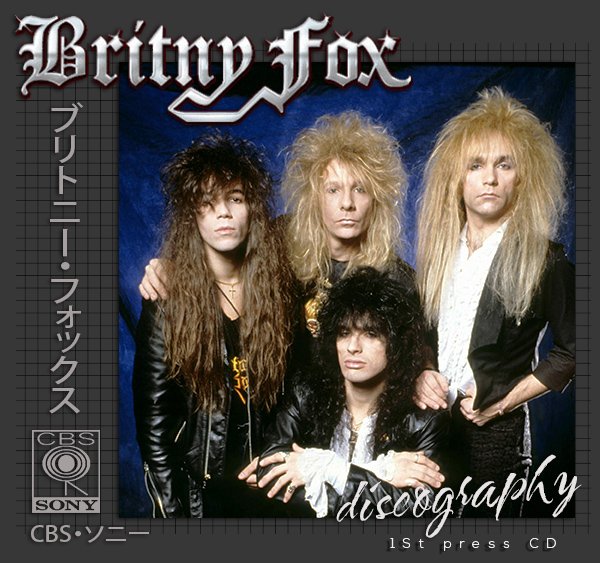 BRITNY FOX «Discography» (6 × CD · CBS・ソニー · 1988-2003)