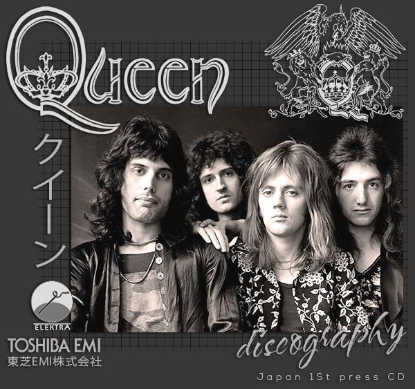 QUEEN «Discography» (36 × CD • Japan 1St Press + bonus • 1973-2012)
