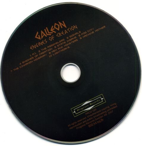 Galleon - Engines Of Creation (2007)