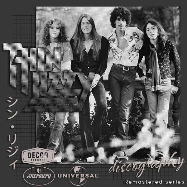 THIN LIZZY «Discography 1971-1983» (22 × CD · Remastered, Deluxe Edition · 2010-2013)