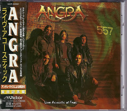ANGRA «Live Acoustic At Fnac» EP (JP 1998 Eldorado ⁄ Victor Company Of Japan, Ltd. · VICP-60562)