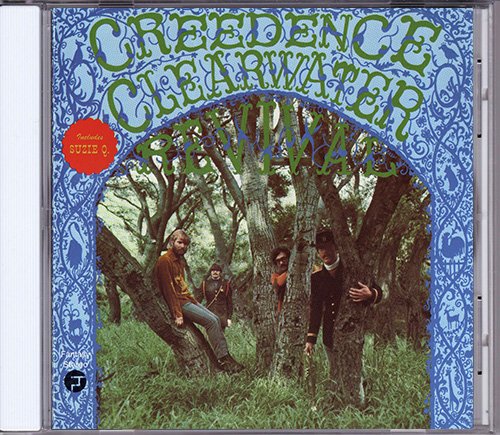 CREEDENCE CLEARWATER REVIVAL 1968. «Creedence Clearwater Revival» (UK 1987 Fantasy Inc. · CDFE-501)