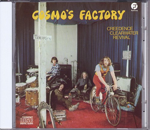 CREEDENCE CLEARWATER REVIVAL 1970. «Cosmo’s Factory» (UK 1987 Fantasy Inc. · CDFE-505)