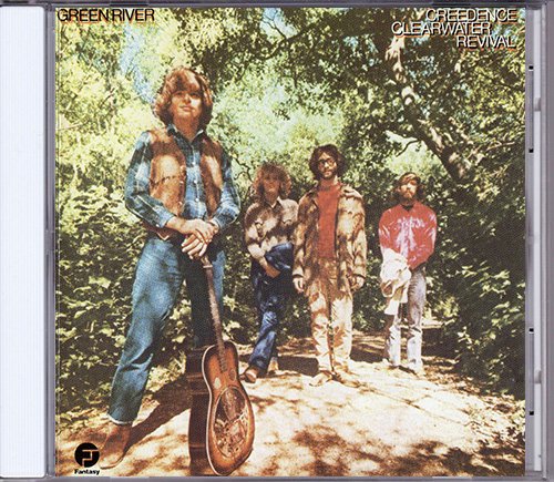 CREEDENCE CLEARWATER REVIVAL 1969. «Green River» (UK 1987 Fantasy Inc. · CDFE-503)