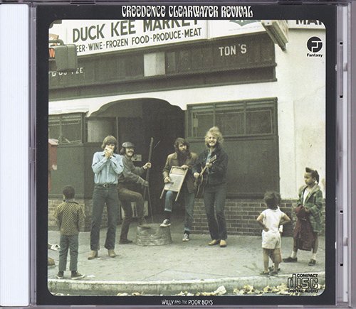 CREEDENCE CLEARWATER REVIVAL 1969. «Willy And The Poor Boys» (UK 1987 Fantasy Inc. · CDFE-504)
