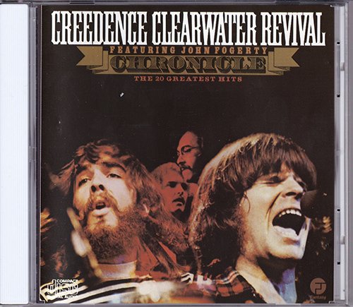 CREEDENCE CLEARWATER REVIVAL 1976. «Chronicle» The 20 Greatest Hits (UK 1987 Fantasy Inc. · CDCCR-2)