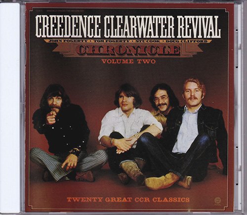 CREEDENCE CLEARWATER REVIVAL 1983. «Chronicle Volume Two» The 20 Greatest Hits (UK 1987 Fantasy Inc. · CDCCR-3)