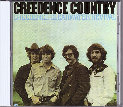 CREEDENCE CLEARWATER REVIVAL 1981. «Creedence Country» (UK 1987 Fantasy Inc. · CDFE-518)