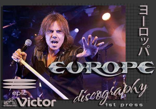 EUROPE · JOEY TEMPEST «Discography + solo» (18 × CD · PolyGram / JVC / Victor · 1983-2017)