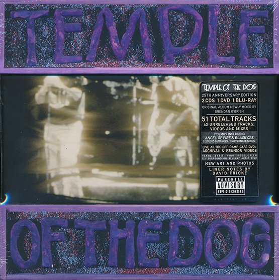 Temple Of The Dog: 1991 Temple Of The Dog - 2CD + LP + DVD + Blu-ray Audio Super Deluxe Box Set A&M Records 2016