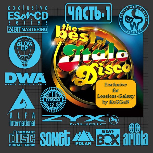 ITALO-DISCO «MEGA Collection 'Golden Disco Series'» Part 1 (100 × CD • ESonCD/DWS/ZYX • Issue 2003-2025)