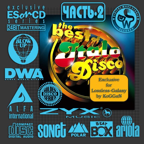 ITALO-DISCO «MEGA Collection 'Golden Disco Series'» Part 2 (84 × CD • ESonCD/DWS/ZYX • Issue 2003-2025)