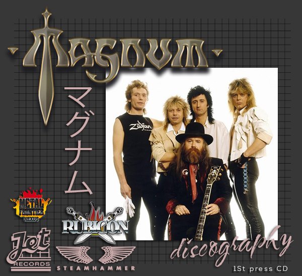 MAGNUM «Discography» (24 × CD · Japan 1St Press · 1978-2024)